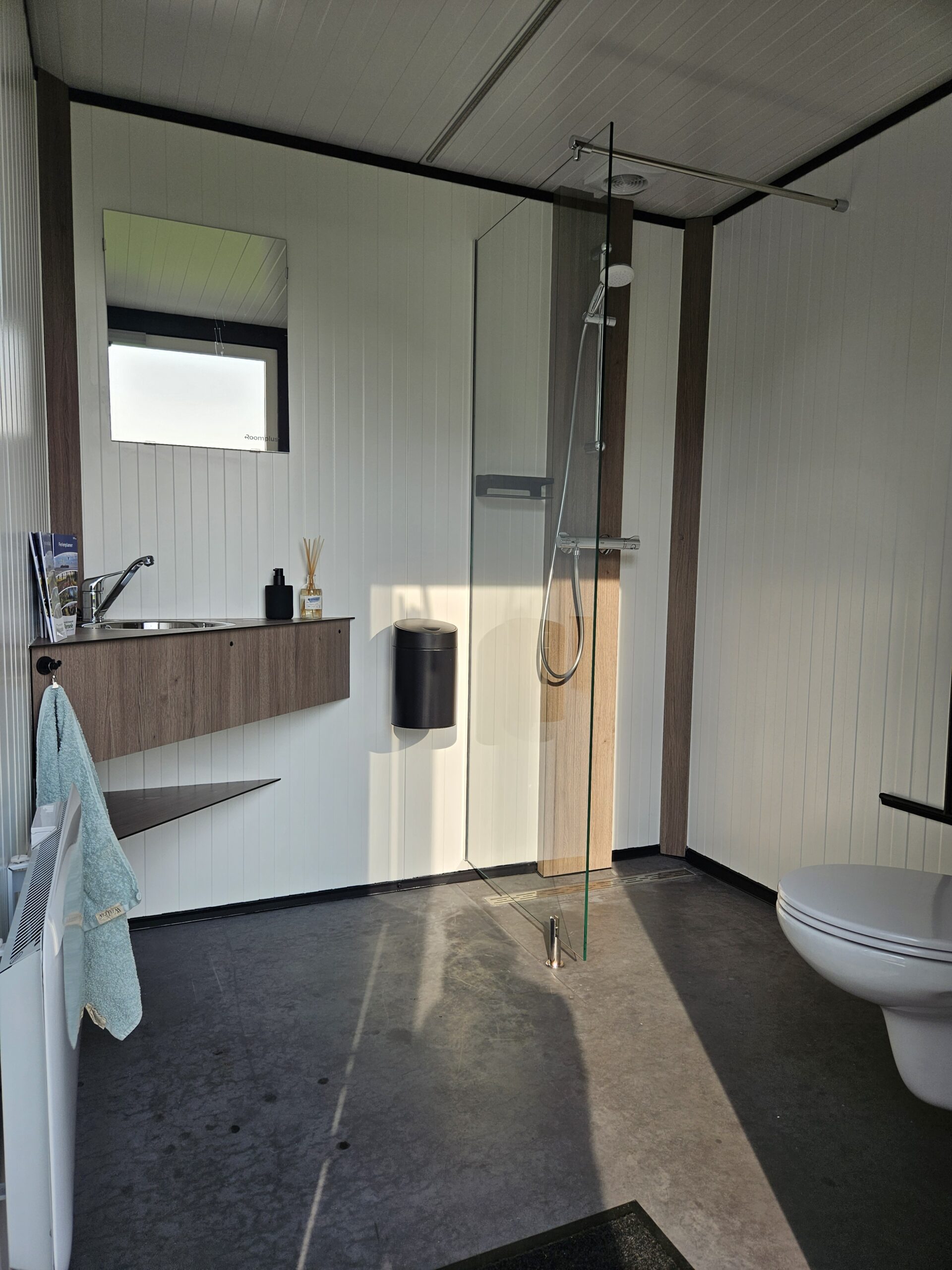 luxe sanitair minicamping in Zeeland